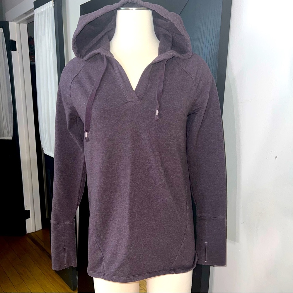 Athleta Idyllwild V-Neck Pullover Hoodie - Size XS